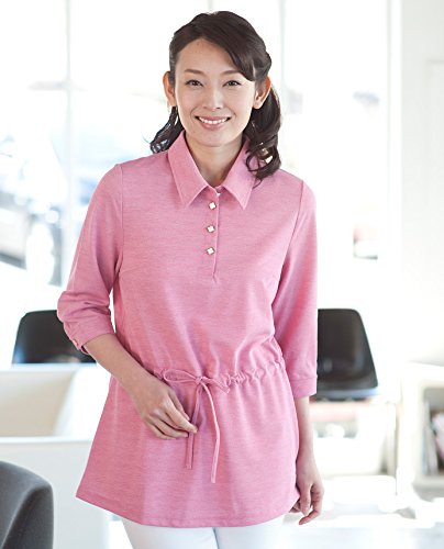 [ハッシュパピー]Hush Puppies(ハッシュパピー)鹿の子ポロチュニック