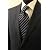 Ermenegildo Zegna ( エルメネジルド ゼニア )クチュールコレクション ネクタイ レジメンタルストライプ ライトブルー×ベージュ ze-63