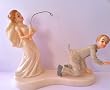 comical cake toppers