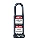 Zing RecycLock Lockout/Tagout Padlock, Keyed Different, 3" Body Length, 1-1/2" Shackle Clearance