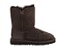 Ugg Australia Kids Bailey Button Chocolate style# 5991