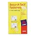 Avery  Secur-A-Tach  Fasteners, Nylon, Clear, 5 inches, Pack of 1000 (18800)