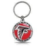 NFL Atlanta Falcons Logo Metal Key Chain, Official Licensed