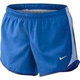 Nike Girl's Tempo Running Shorts-Blue/Light Blue