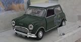 Review Cararama  / MINI COOPER in DARK GREEN SCALE 1/43