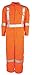 Big Bill - 1698ZTS7-2XLR-ORA - Tencate Tecasafe Plus, Flame-Resistant Coverall, Size: 2XL, Color Family: Oranges