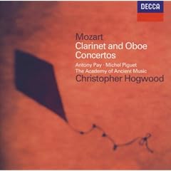Mozart: Clarinet Concerto / Oboe Concerto