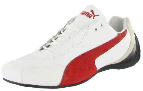PUMA Pace Cat Suede Leather Lace-Up Athletic Casual Driving Shoes, Mens Sneakers