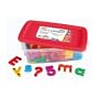 Educational Insights Jumbo AlphaMagnets and MathMagnets Combo Set-Multicolored