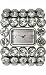 Betsey Johnson Women`s Silver Crystal Bracelet Watch #BJ4019