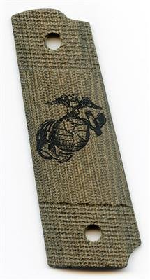 VZ Grips Globe Anchor Etching Green Black Linen