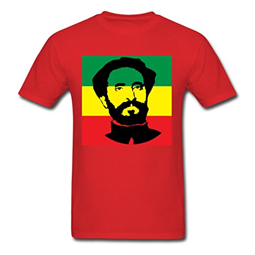 Spreadshirt Men's Haile Selassie T-Shirt