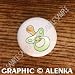 BABY BY ALENKA PACIFIER GREEN #01 DRAWER PULLS KNOBS