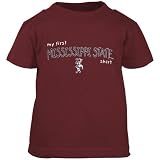 Mississippi State Bulldogs Maroon My First T-shirt