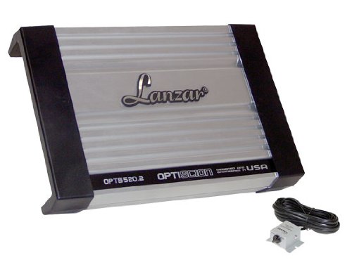 Lanzar OPTS520.2 Opti Scion 1600Watt 2 Channel Competition Amplifier Image Lanzar OPTS520.2 Opti Scion 1600Watt 2 Channel Competition Amplifier