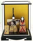 ひな人形 真多呂 作 木目込 雛人形 古今立雛・本金立雛 光明立雛ケース入セット