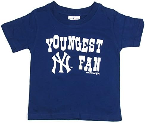 New York Yankees Youngest Fan Toddler T-Shirt - Navy (3T)