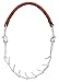 Weaver Leather Livestock Pronged Chain Goat Collar Chestnut, 26-Inch