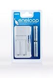 Sanyo USB-Ladegerät mit 2 Stk. eneloop Batterien AAA Micro