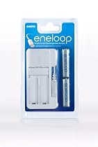 Eneloop USB Charger+ Two AAA 800mAh Batteries