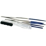 Ultrasonic Brush & 3 Steamer Tweezers Jewelry Cleaning