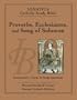 Ignatius Catholic Study Bible: Proverbs, Ecclesiastes, and Song of Solomon