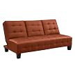5th Avenue Convertible Sofa - Saddle Brown