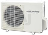 Amcor AOM243HX 21,000 BTU Dual Zone Wall-Mounted Cool/Heat Pump Ductless Split System with Advanced Inverter Technology, Wireless Remote Control and Temperature Display on Indoor Unit (AWM093HX + AWM123HX Indoor / AOM243HX Outdoor / USH7F1I + USH7F2I Lineset Kit)