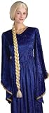 Women's Blonde Rapunzel Halloween Costume Wig