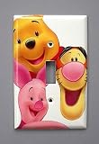 Winnie the Pooh Tigger Piglet Switchplate Cover