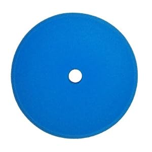8 BLUE FOAM BUFFING PAD MEDIUM CUTTING-POLISH VELCRO by 