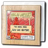 Hell s Lottery - 6 Inch Tile Napkin Holder