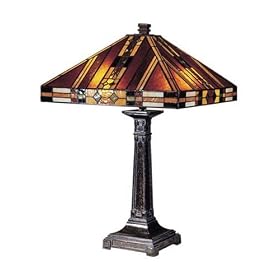 Dale Tiffany Mission Gabrielle Table Lamp by Dale Tiffany
