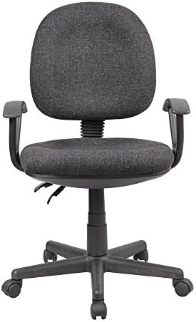 EuroStile Multi Function Ergonomic Computer Chair with Ratchet Back - Grey 1004
