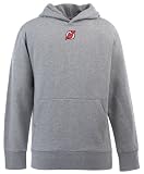 New Jersey Devils YOUTH Boys Signature Hooded Sweatshirt (Grey)