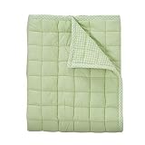 Tadpoles Classics Gingham Crib Coverlet