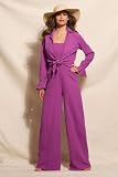 metrostyle Gauze Jumpsuit & Jacket