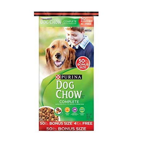 Purina Dog Chow Complete Dog Food Bonus Size, 50 lbs
