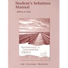 Introductory and Intermediate Algebra: Student Solutions Manual by  Margaret Lial, John Hornsby, and Terry McGinnis