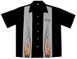 Harley-Davidson Las Vegas Cafe Embroidered Flames Biker Shirt