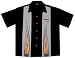 Harley-Davidson Las Vegas Cafe Embroidered Flames Biker Shirt