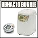 Zojirushi BB-HAC10 Home Bakery Mini Breadmaker Outfit with Polder Traffic Light Timer White