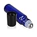 Rioa 10ml(1/3oz) Cobalt Blue Glass Roller Bottles With Stainless Steel Roller Ball for Essential Oil - Include 6 Extra Roller ball