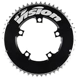 Vision AERO Chainring, 52T/110MM, Black