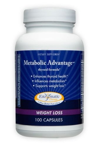 image Best Price  Enzymatic Therapy - Metabolic Advantage Thyroid, 100 capsules