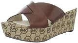 Michael Michael Kors Womens Gabi Mule Wedge Sandal Sandal