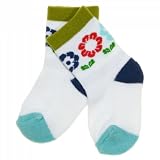 POLARN O. PYRET CHEERY BLOOMS NEWBORN TERRY SOCKS