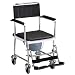 NOVA 8805 Drop Arm Shower Transport Chair Commode
