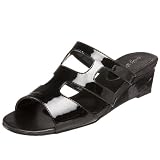 Easy Street Womens Puzzle Slide Sandal