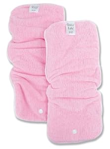 Trend Lab 2 Pack Snap In Liners for Cloth Diapers, Pink
